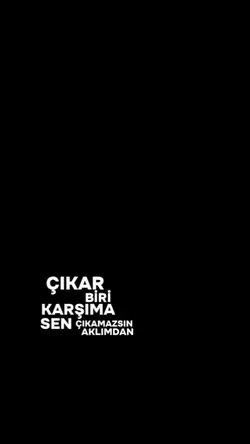 Çıkar Biri Karşıma 