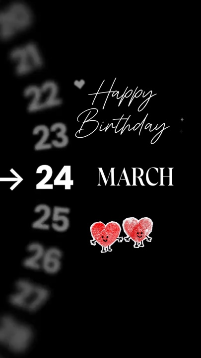 ULANG TAHUN 24 MARET