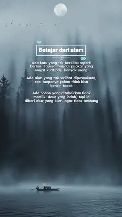 BELAJAR DARI ALAM