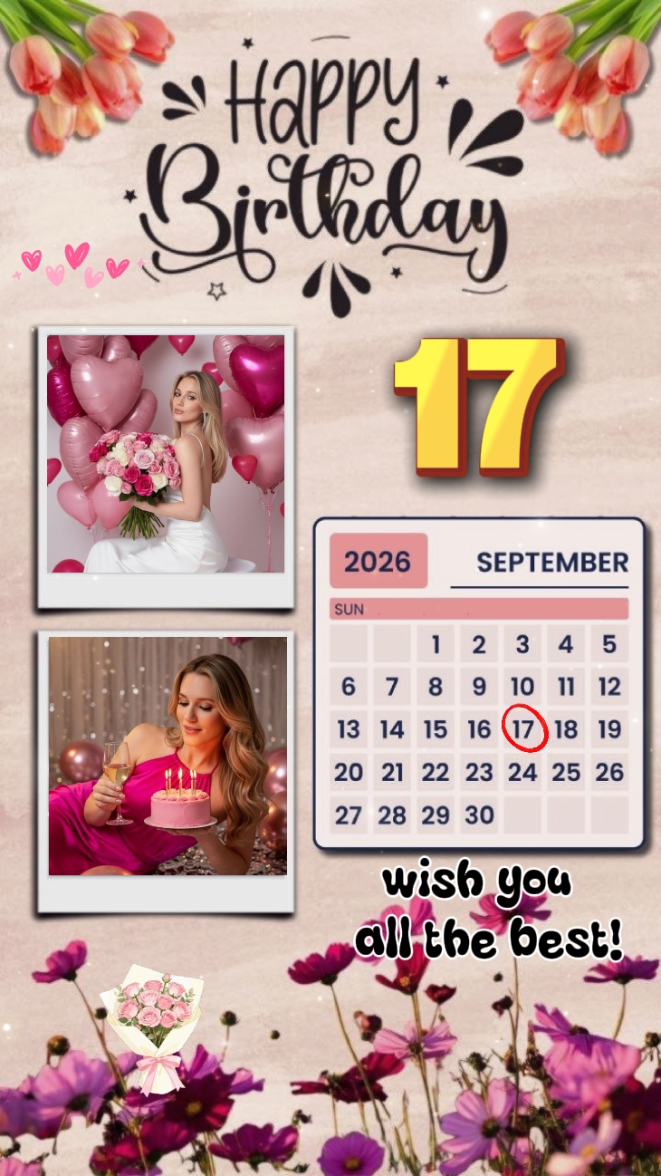 HBD 17 September2026