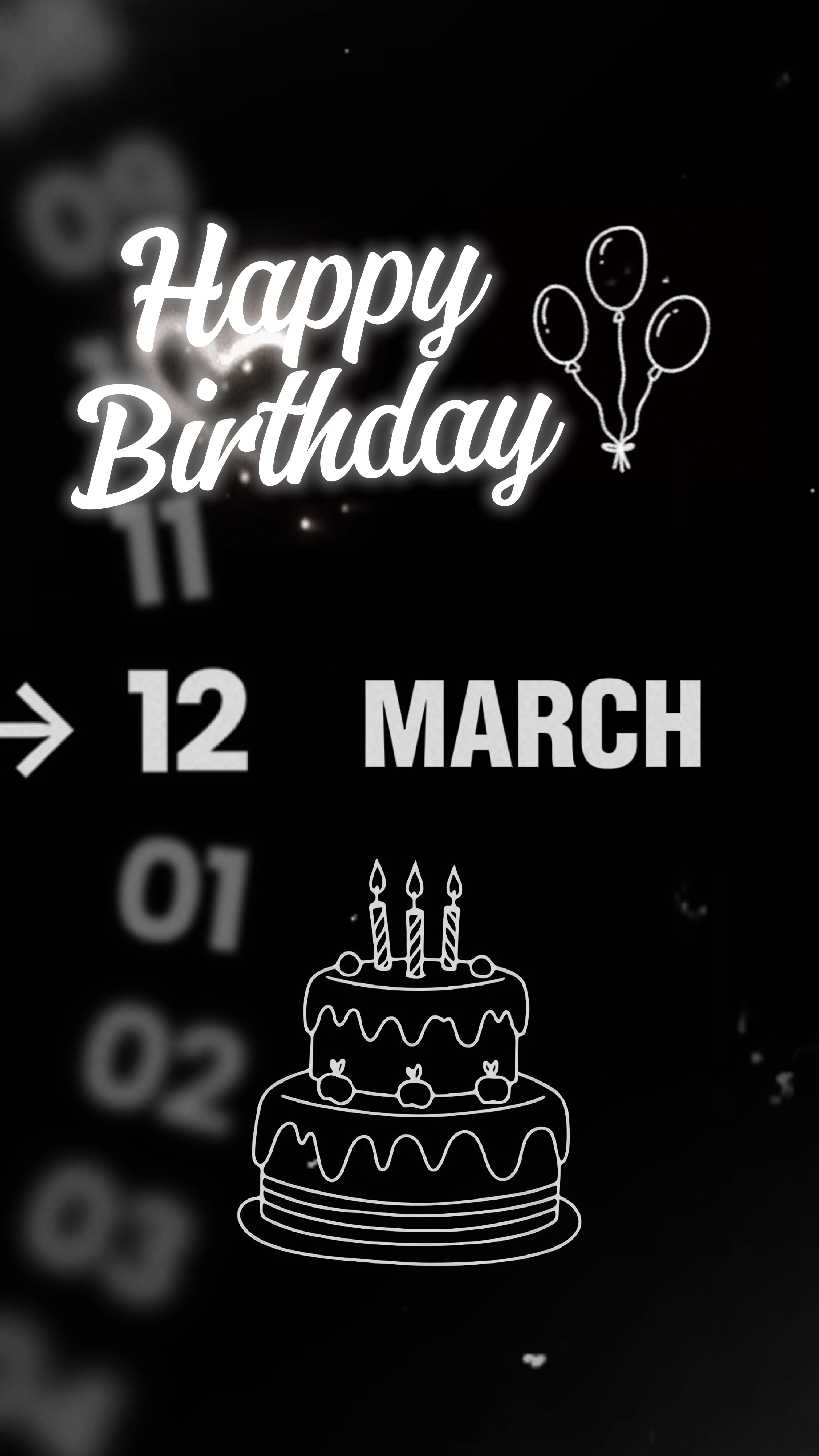 ANIVERSÁRIO DE 12 DE MARÇO