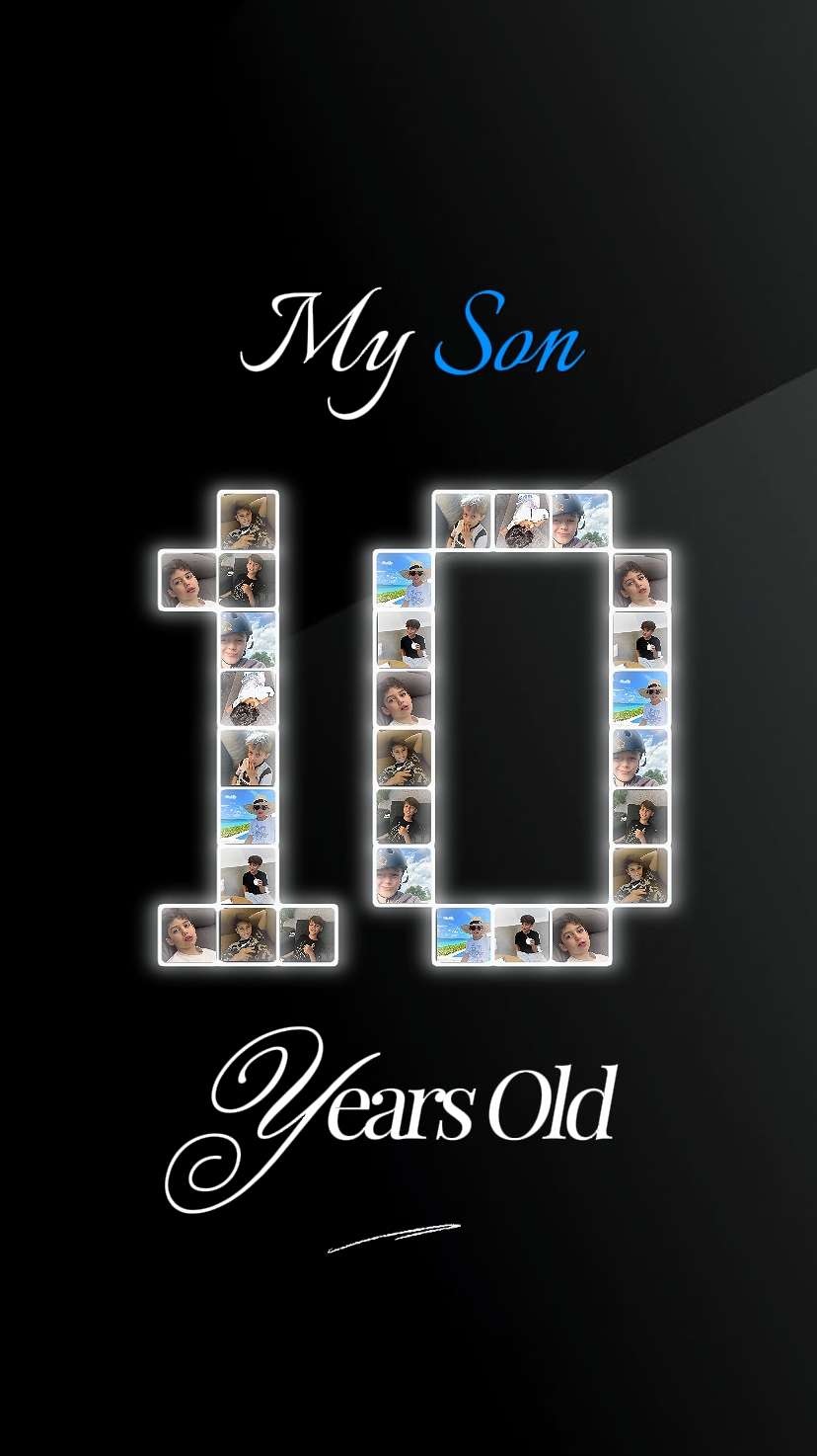 Mein Sohn 10 Jahre alt