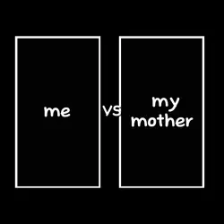 Me and my mother 