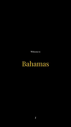 Welcome to Bahamas