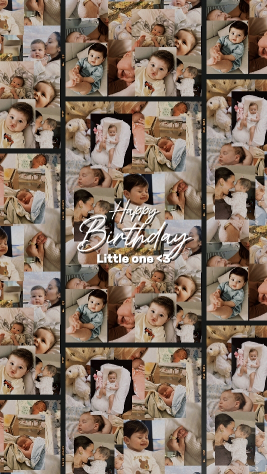 Cumpleaños pequeño bebé