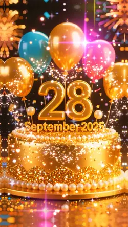 Birthday 28 Sep 2025
