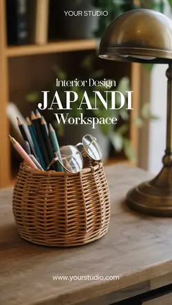 Japandi Workspace