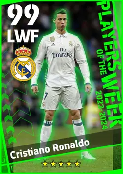 POTW EFOOTBALL CARD