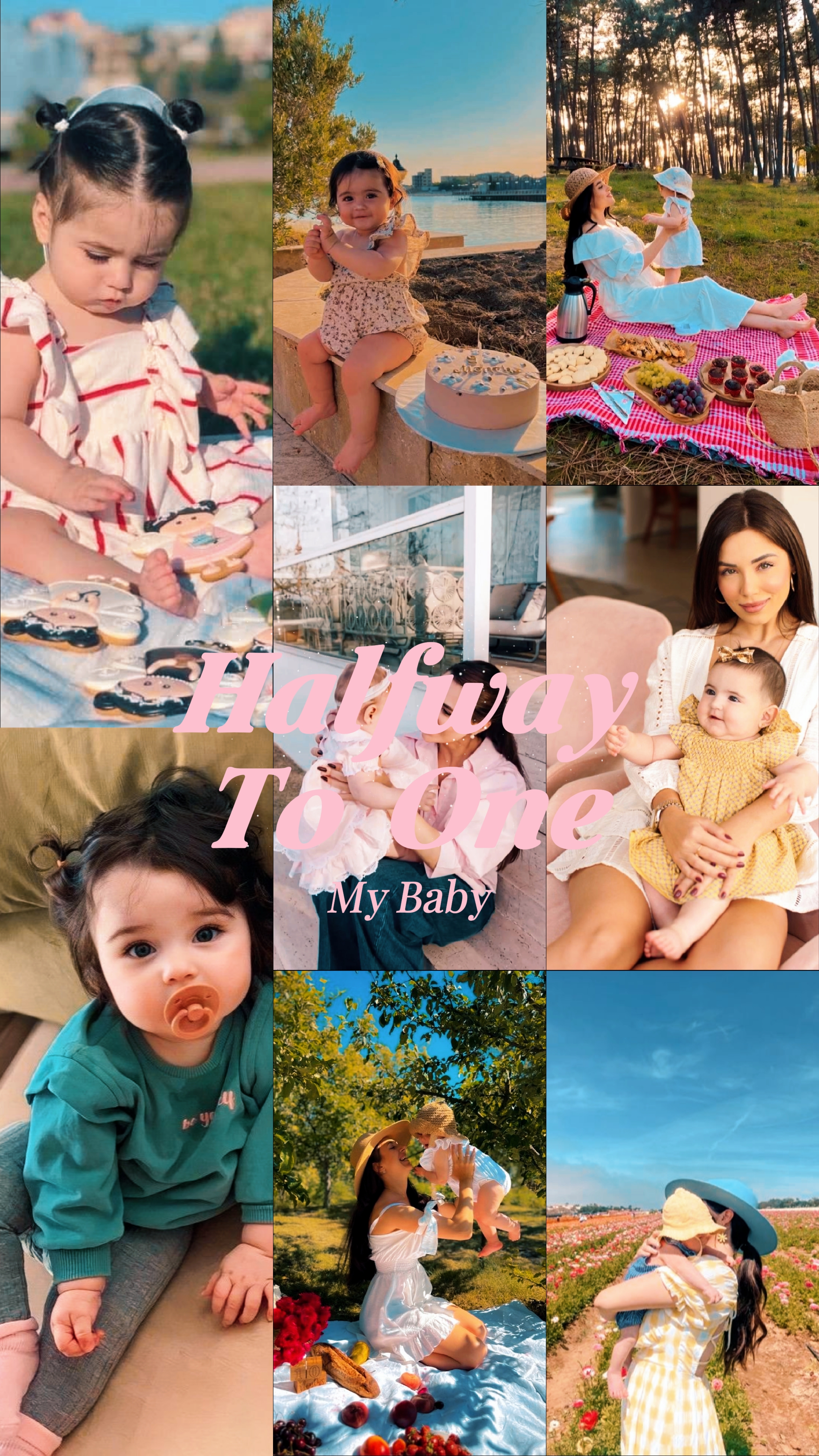 Halfway to one Baby