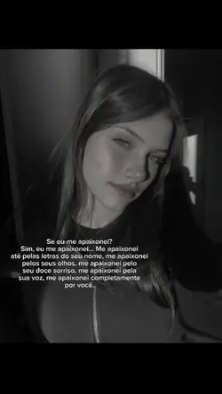 se eu me apaixonei?