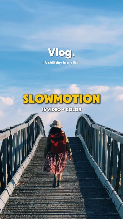 Vlog slowmo