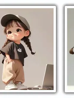 5Pic Aesthetic Frame