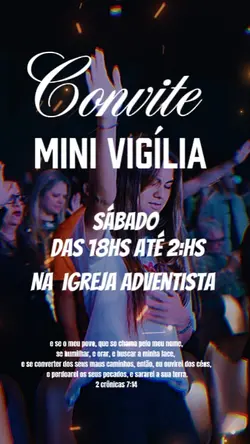 Convite Vigília