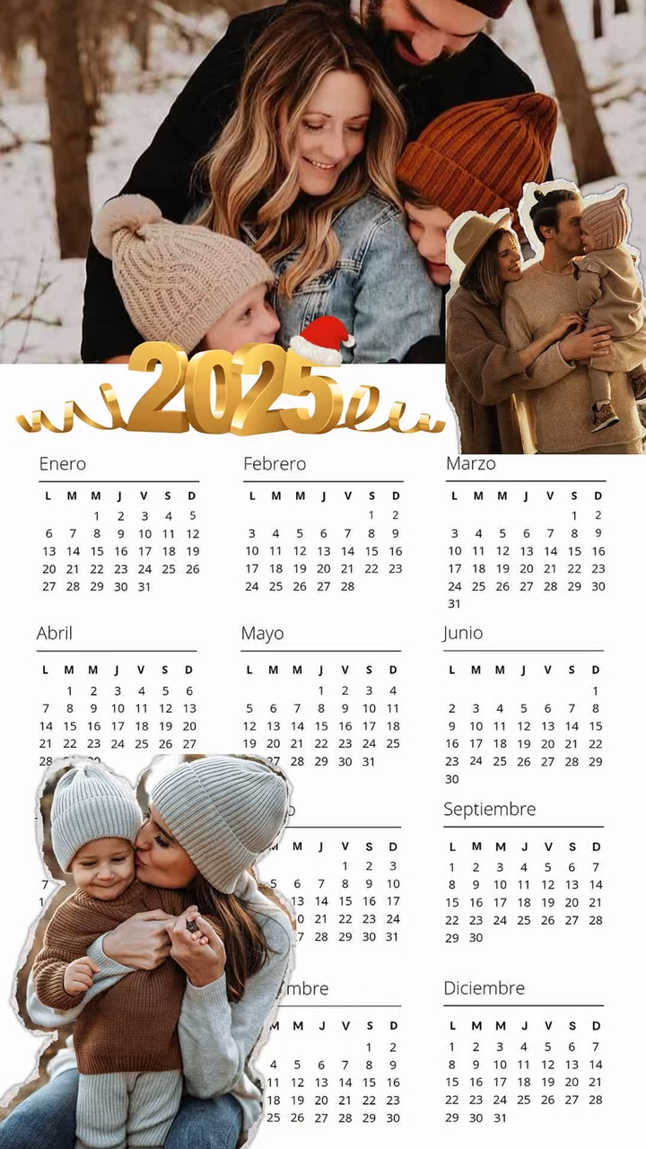 Calendarios 2025