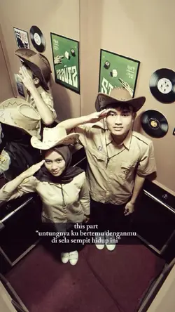 untungnya ku bertemu