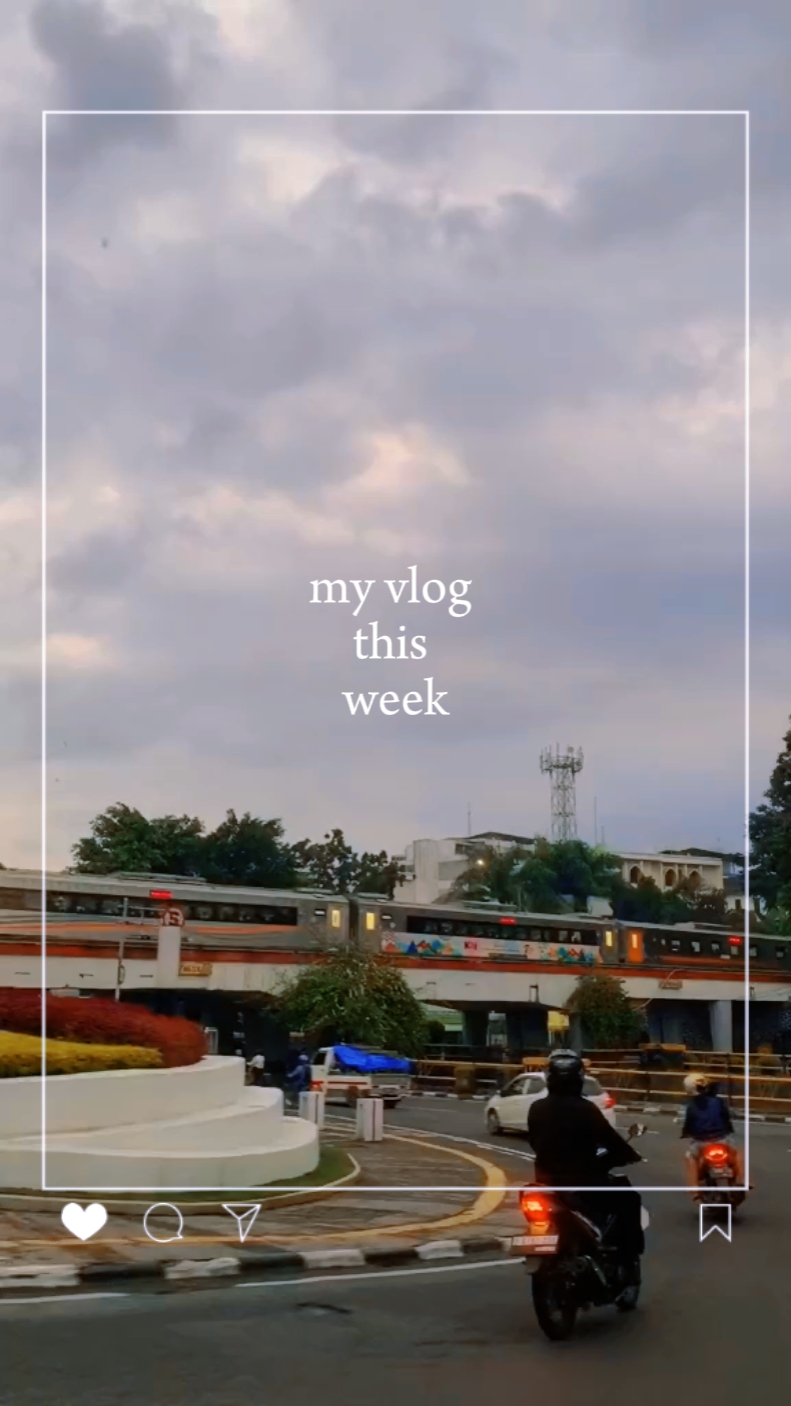 vlog saya minggu ini