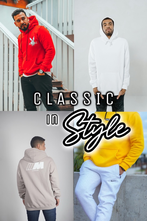 Temporada de sudaderas con capucha