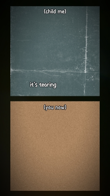 it's tearing me 
