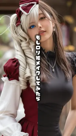 もしロリ姫メイクしてみたら