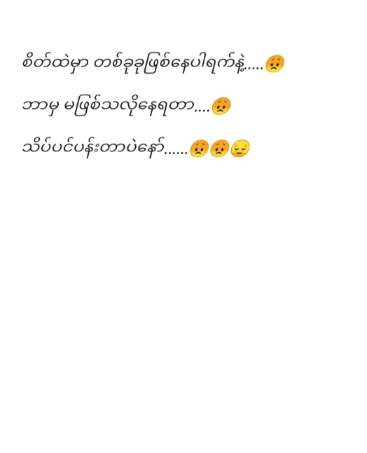 ပင်ပန်းတာပဲနော်