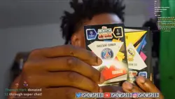 Speed eats Card😂