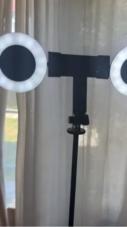 Dual Ring Light Stan