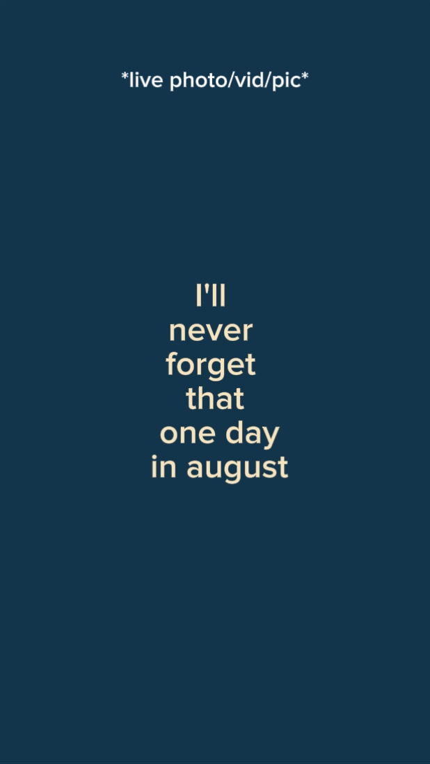i'll never forget th