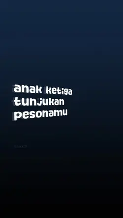 Anak ketiga 