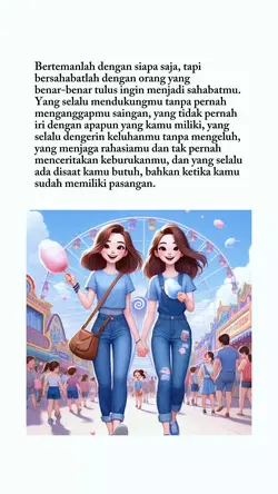 Bersahabatlah..