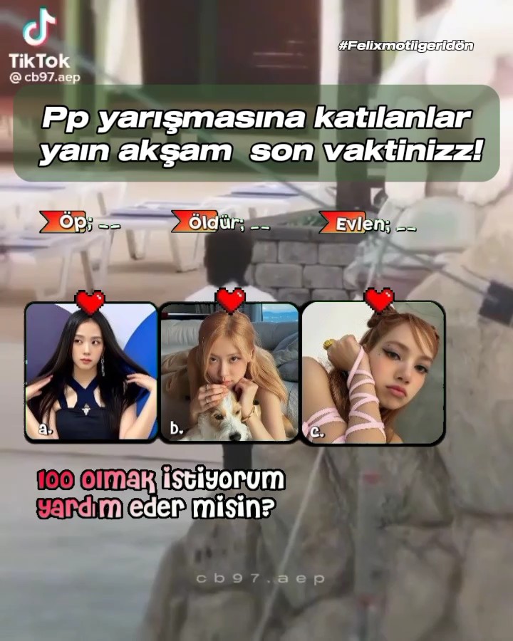 Pp yarışması uyarı!