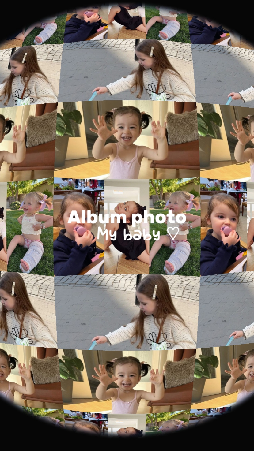 Álbum de fotos bebé