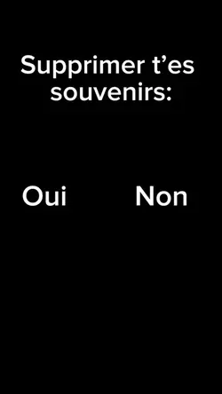 Souvenirs supprimés 