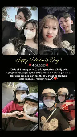 Mẫu Valentine 14/02