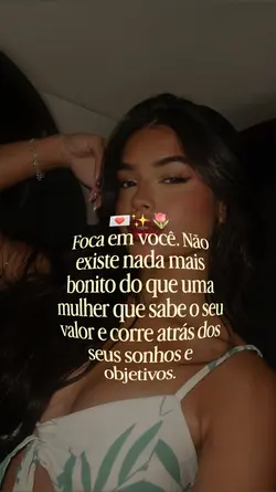 vídeo com frase