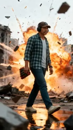 Adegan Film Action 