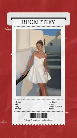 receiptify ootd bill