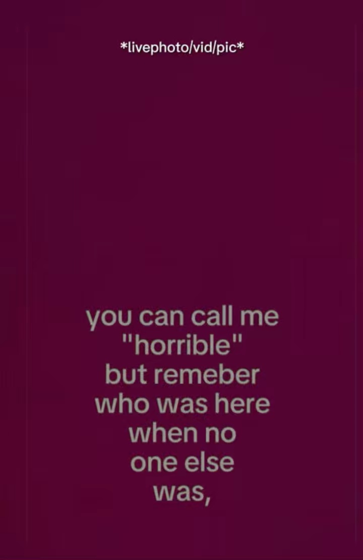 Youcancallmehorrible