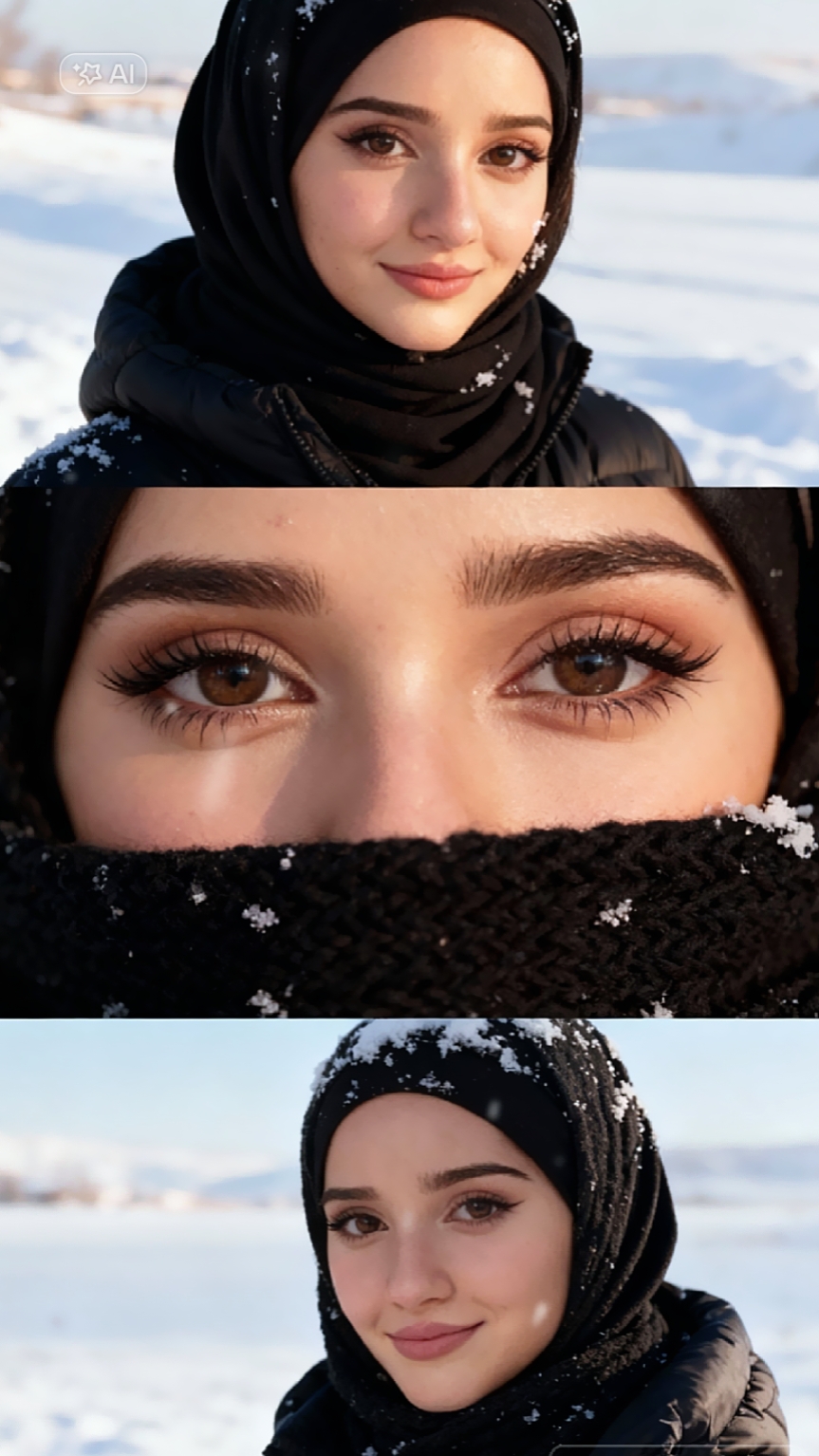 AI WINTER PHOTOSHOOT