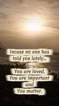 You matter