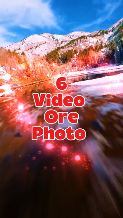 6 vídeo ou foto 