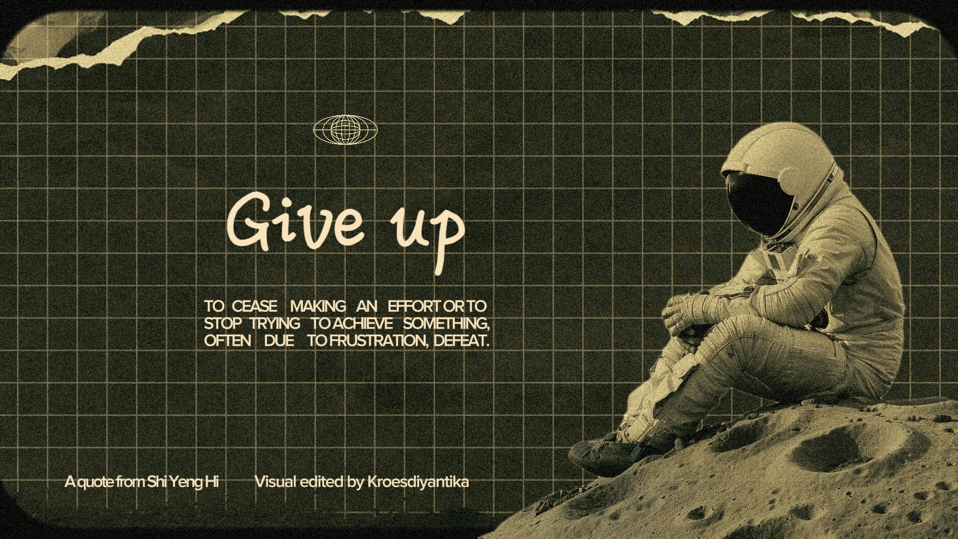 Quote: Give Up