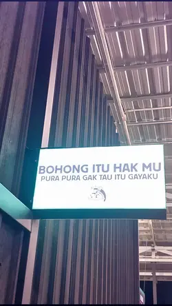BOHONG ITU HAK MU