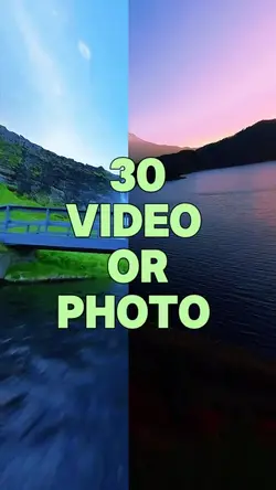 30 video or photo
