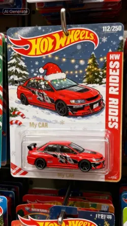 Miniature hot wheels