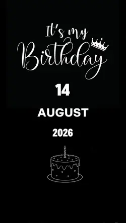 HBDY 14 AUGUST TO ME
