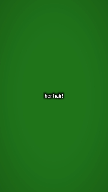 Su cabello, peinado
