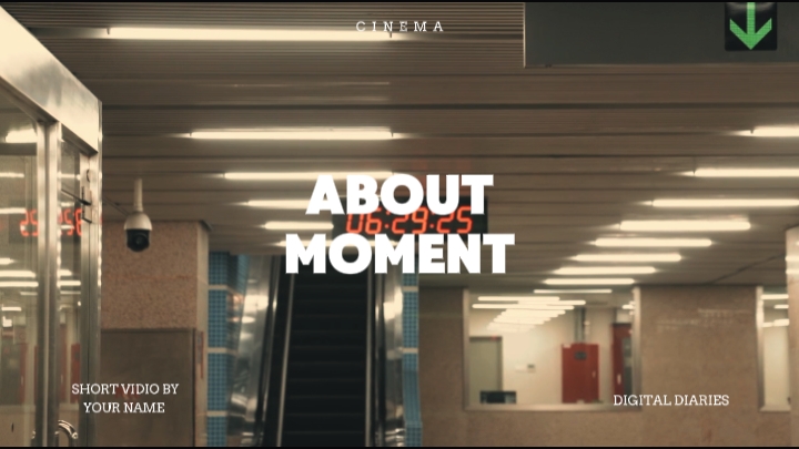 moment vlog 