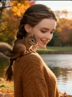 visite un écureuil. 