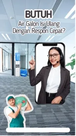 Air Galon Isi Ulang.