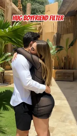 hug boyfriend 